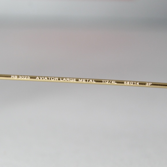 NEW!! RAY-BAN RB 3025 112/4L POLARIZED BLUE FLASH - Picture 6 of 7